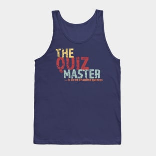 Quiz Master Online Pub Quiz Funny Tank Top